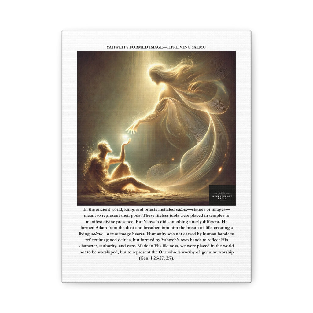 Yahweh's Formed Image Canvas Print