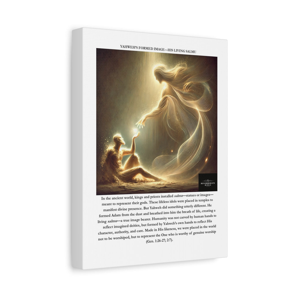 Yahweh's Formed Image Canvas Print