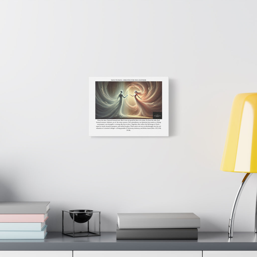 Face to Face Canvas Print