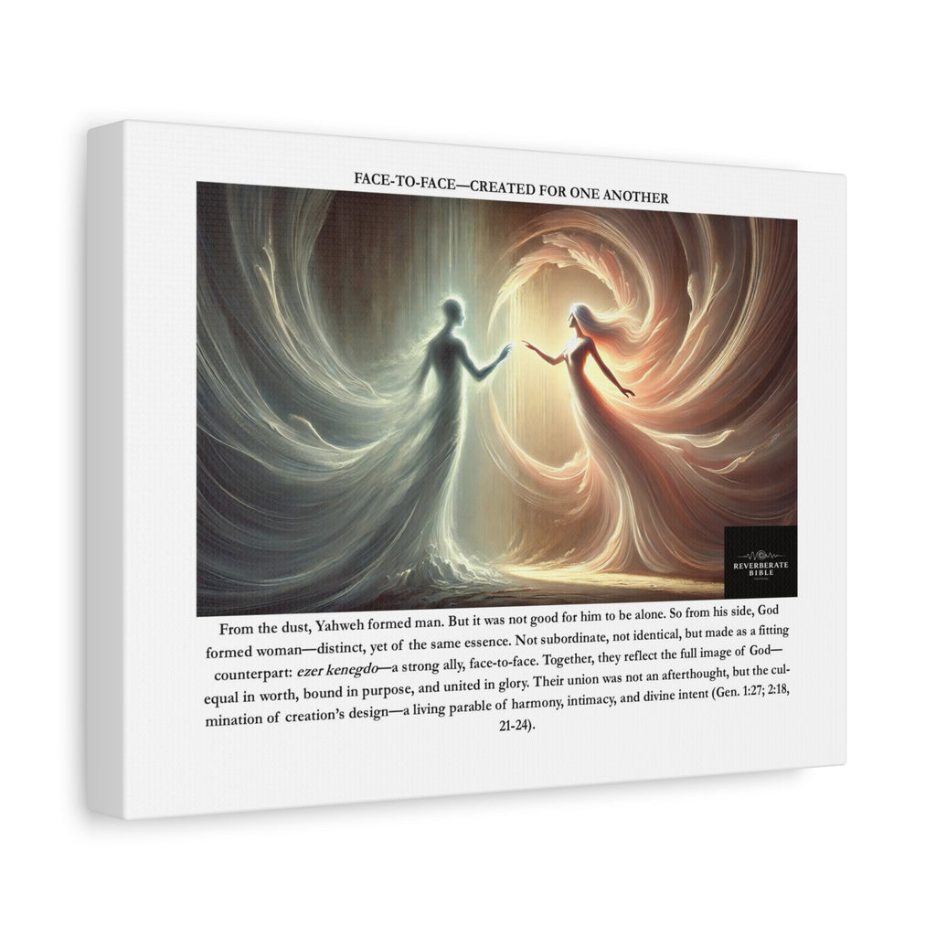 Face to Face Canvas Print